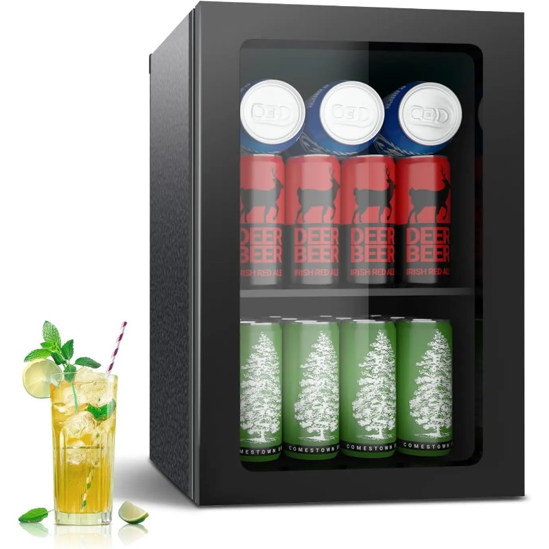 Wine Beer Mini Fridge - Mini Frigorifero da 24 Lattine con