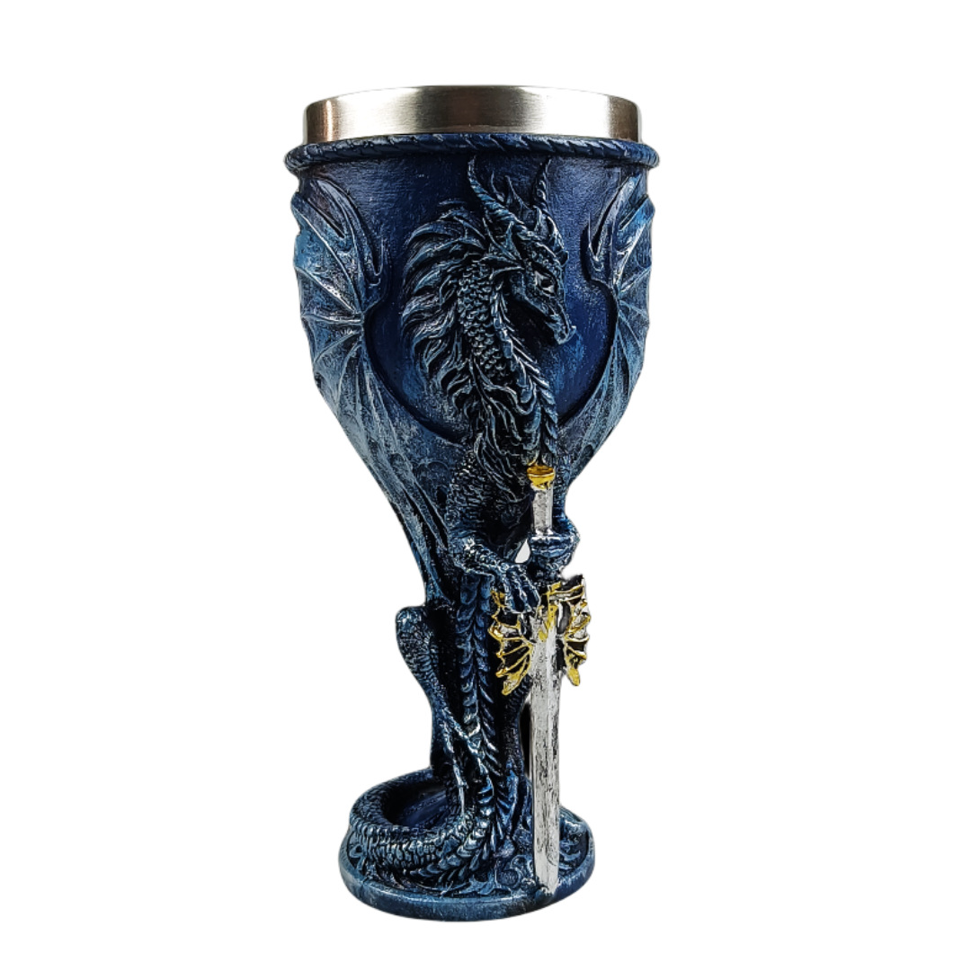 Wine Beer Drink - Tazza da birra retrò in acciaio
