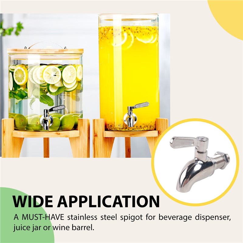 Wine Beer Drink - ABMI - Rubinetto in Acciaio Inox