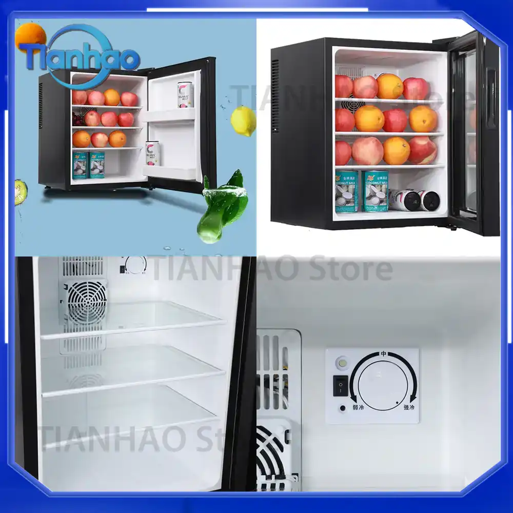Wine Beer Mini Fridge - Mini Frigorifero 40L con Porta in