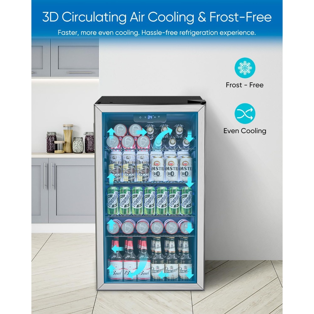 Frigorifero per Bevande - Mini - Wine Beer Mini Fridge recensione e prezzo