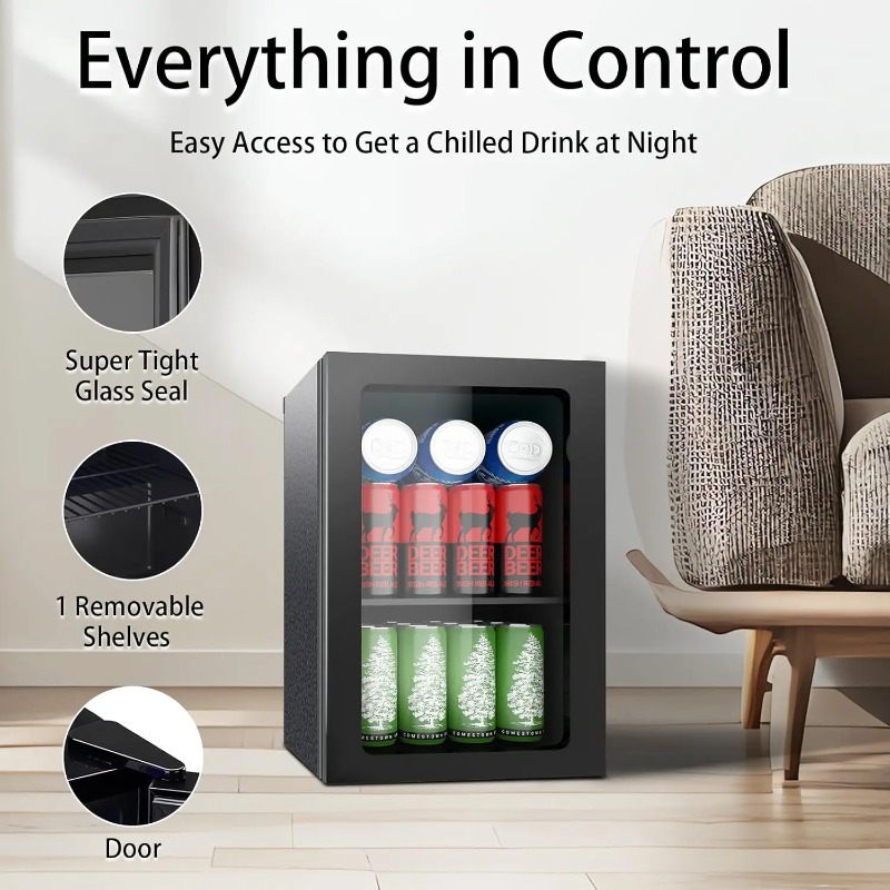 Mini Frigorifero da 24 Lattine - Wine Beer Mini Fridge recensione e prezzo