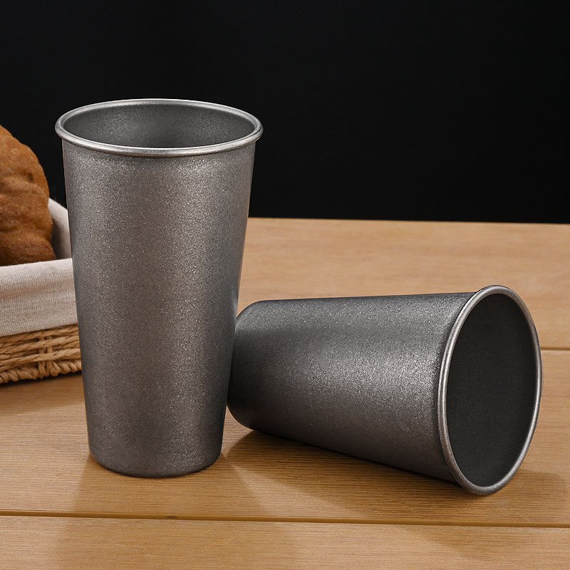 Bicchieri Retrò in Acciaio Ino - Wine Beer Drink recensione e prezzo