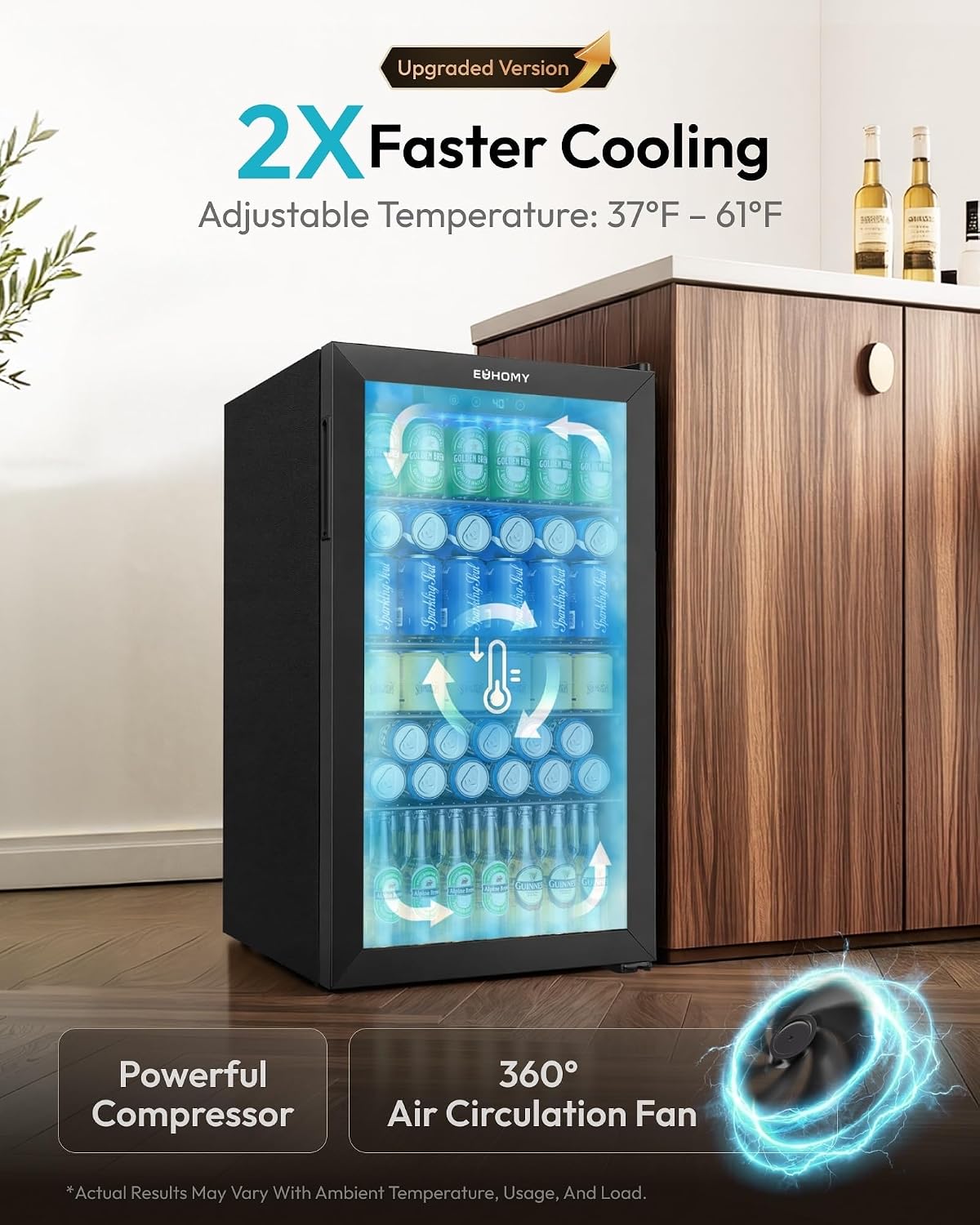 Mini Frigo 130 Lattine, Frigor - Wine Beer Mini Fridge recensione e prezzo