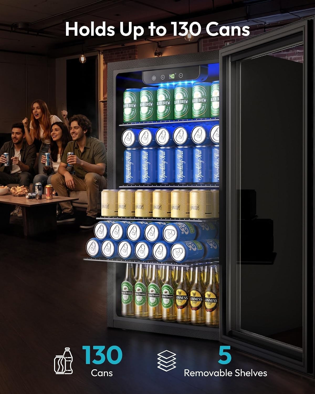 Mini Frigo 130 Lattine, Frigor - Wine Beer Mini Fridge recensione e prezzo