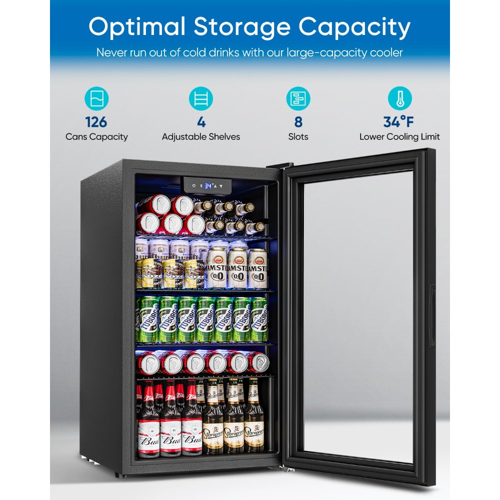Mini Frigorifero per Bevande d - Wine Beer Mini Fridge recensione e prezzo