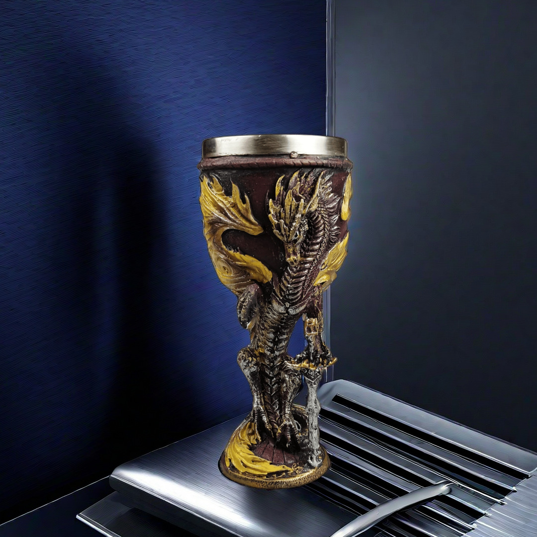 Tazza da birra retrò in acciai - Wine Beer Drink recensione e prezzo