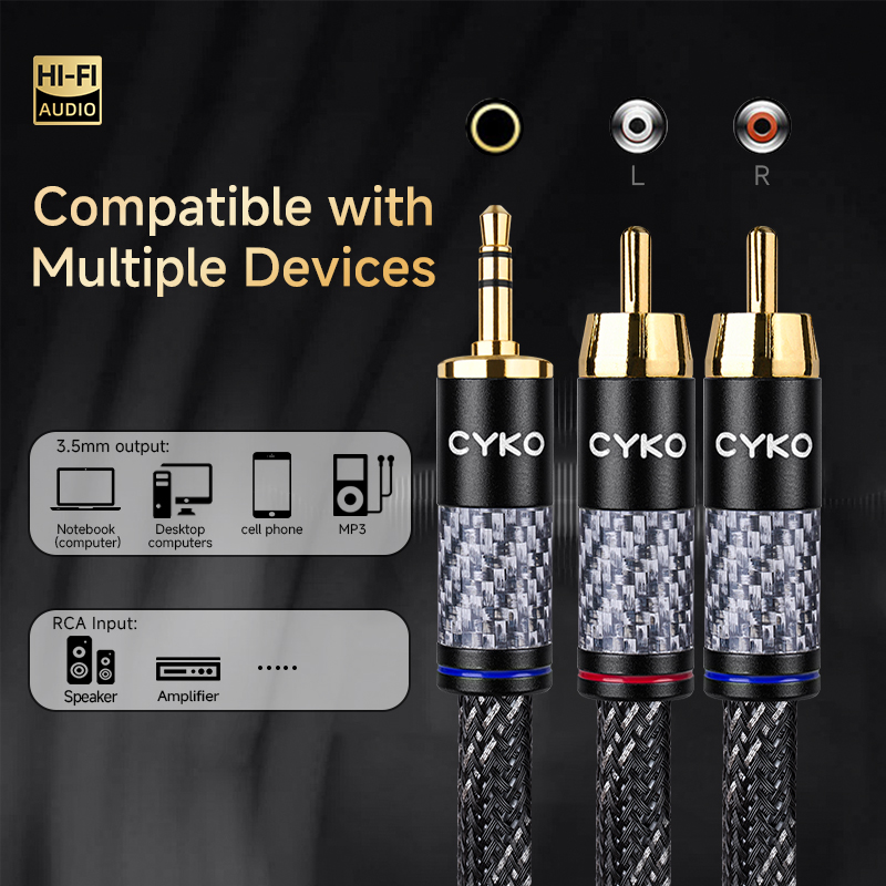 CYKO Cavo audio Hifi 6N OFC da - Wine Xo recensione e prezzo
