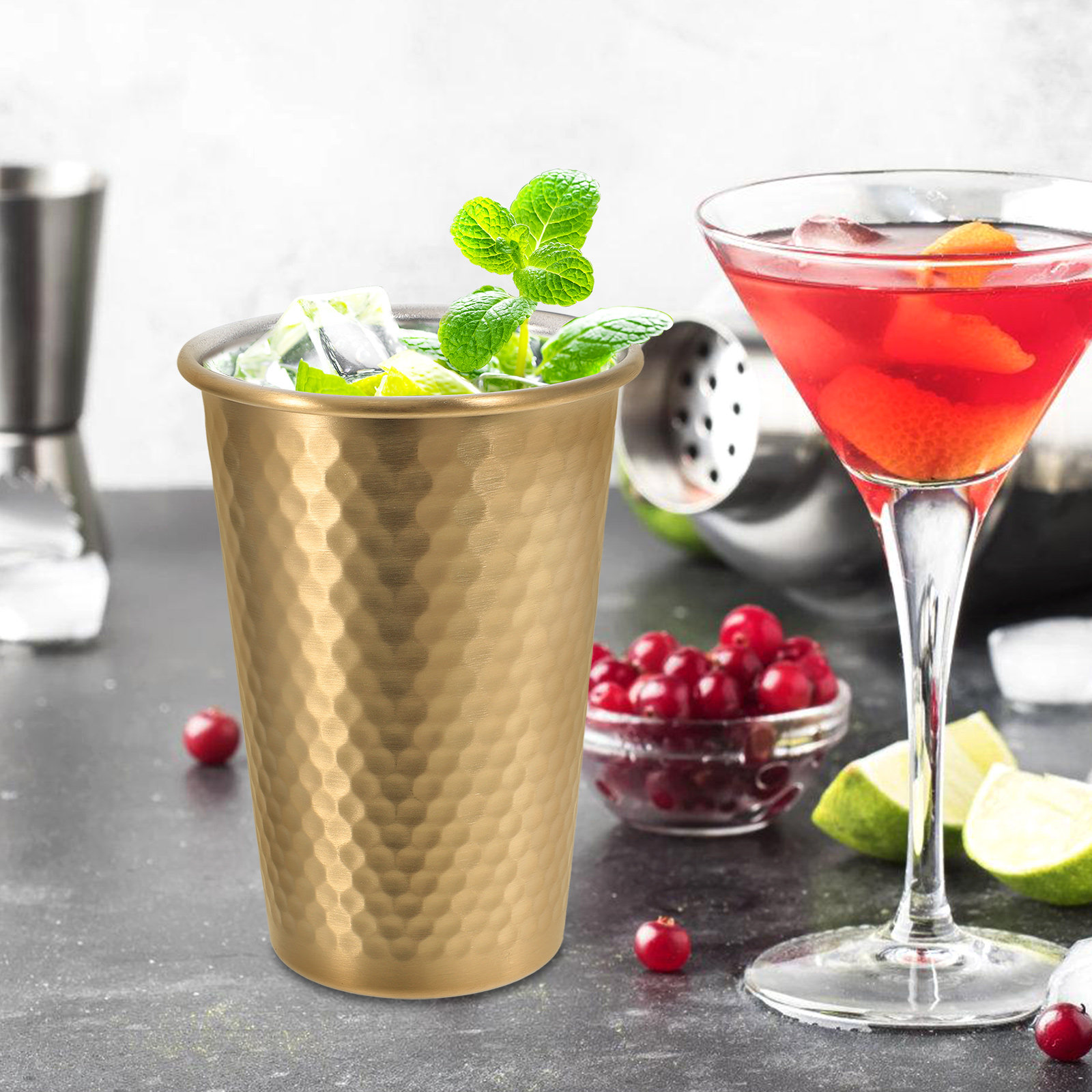Bicchiere da Birra in Acciaio  - Wine In Beer Glass recensione e prezzo