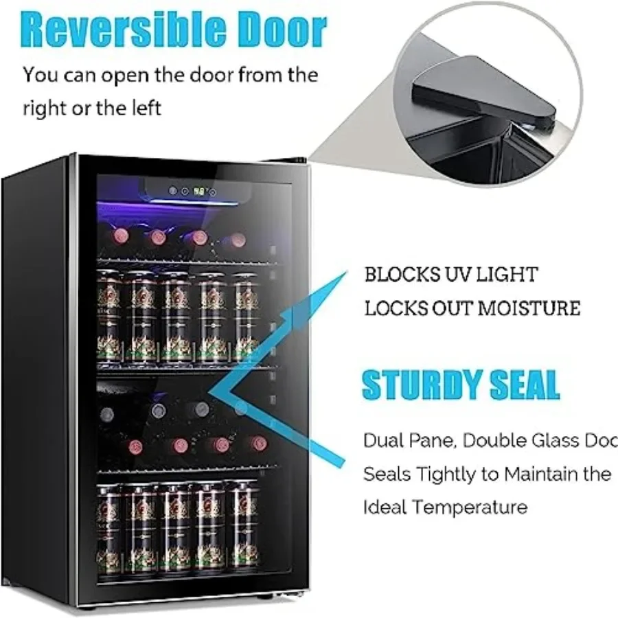 Frigorifero/Cantinetta per Vin - Wine Beer Mini Fridge recensione e prezzo