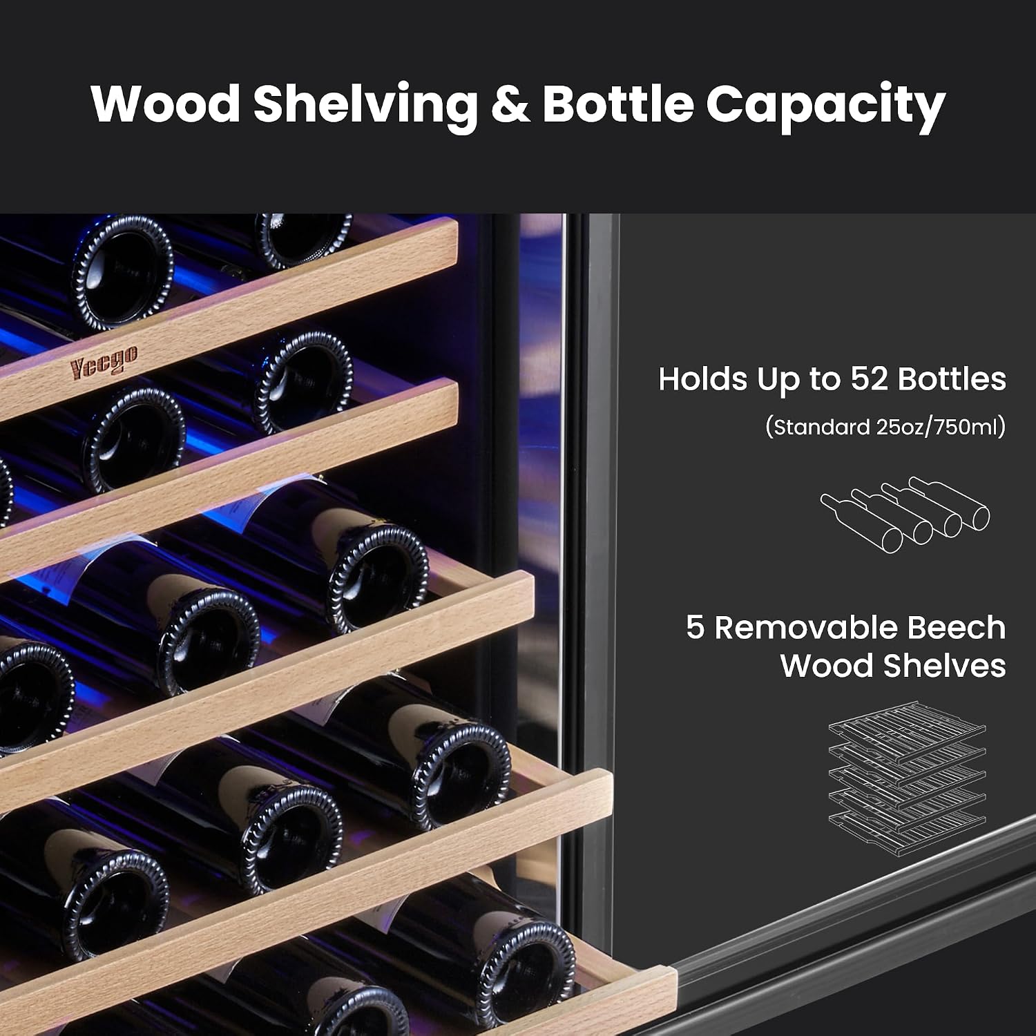 Frigorifero per Vini Yeego - F - Wine And Beer Undercounter Fridge recensione e prezzo
