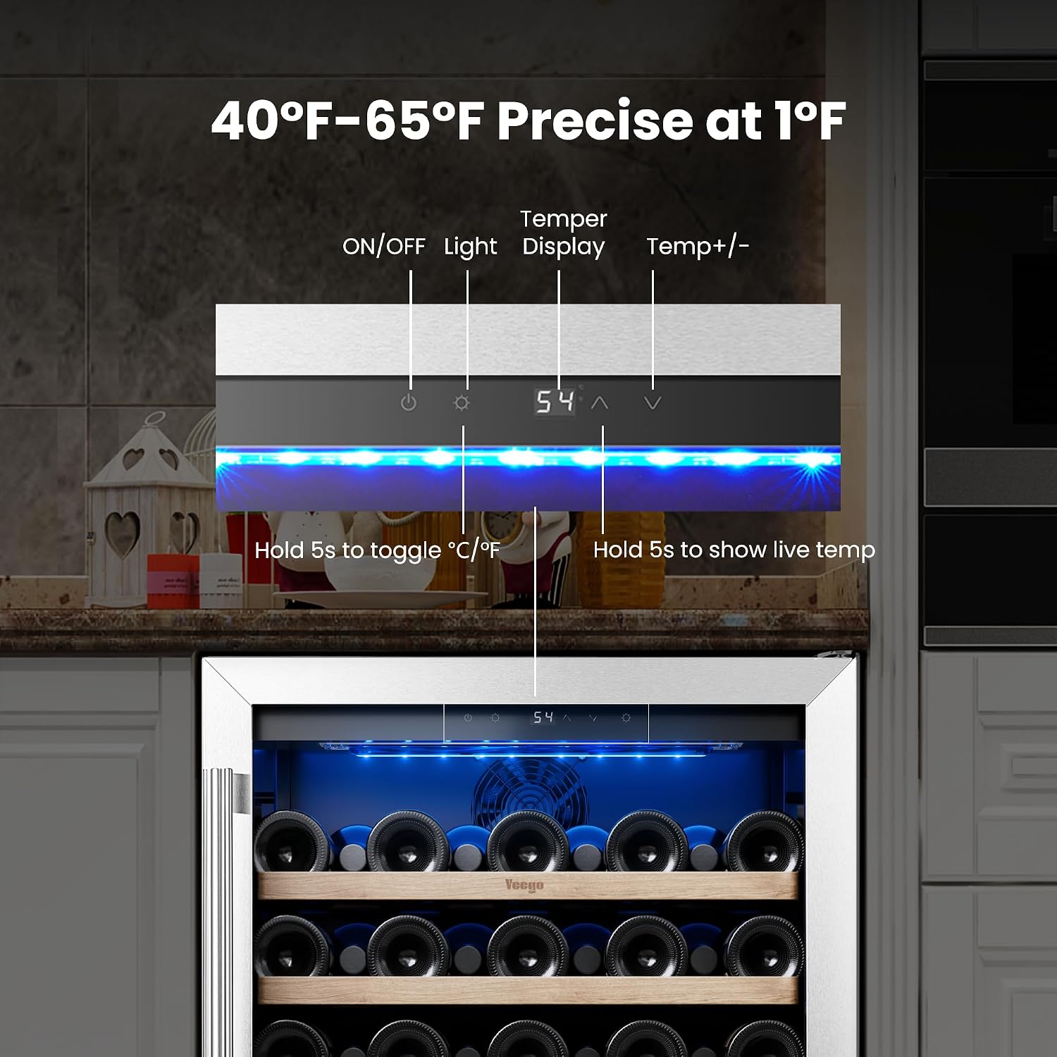 Frigorifero per Vini Yeego - F - Wine And Beer Undercounter Fridge recensione e prezzo