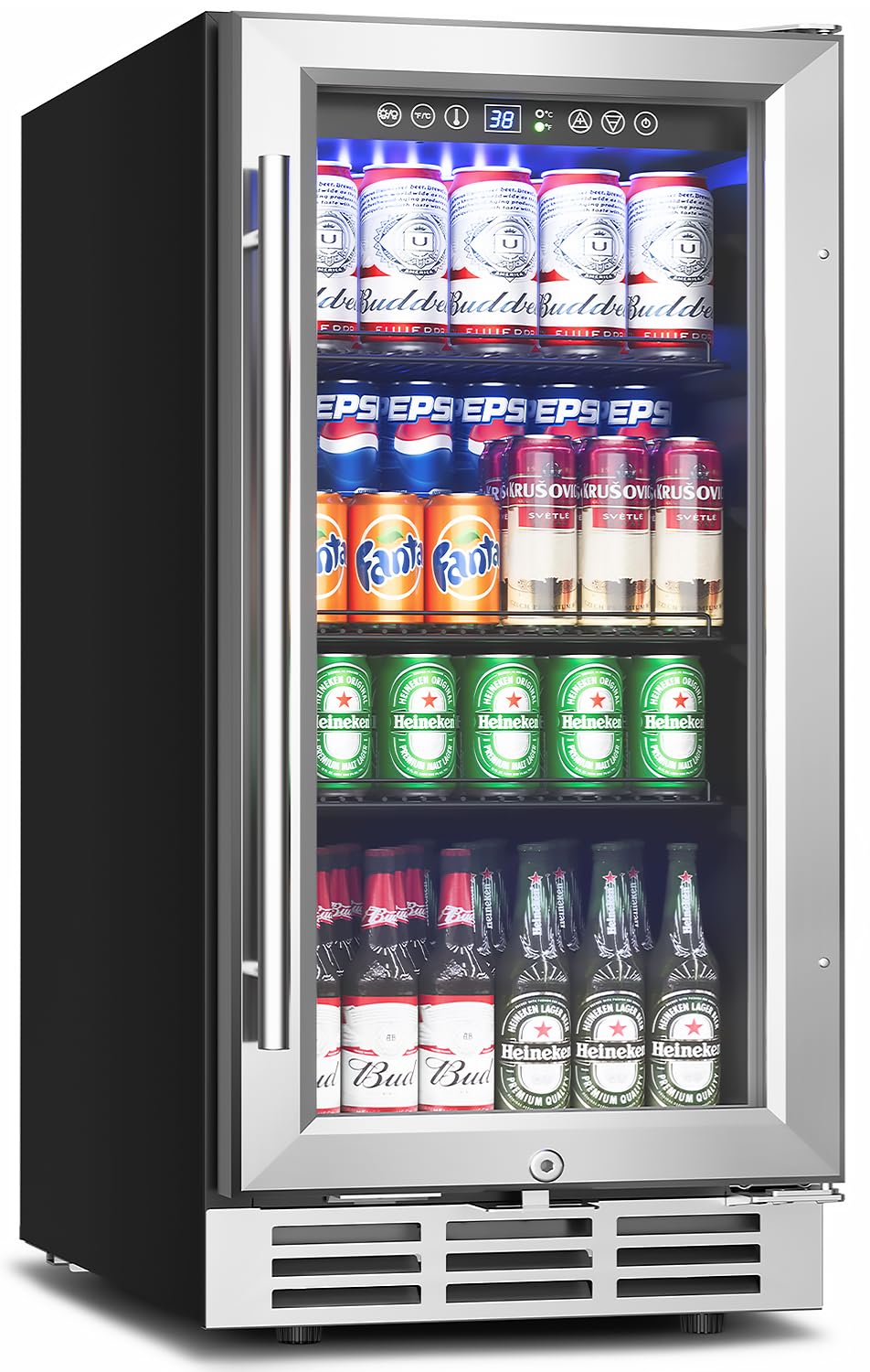 Frigorifero per Bevande da Inc - Wine And Beer Undercounter Fridge recensione e prezzo