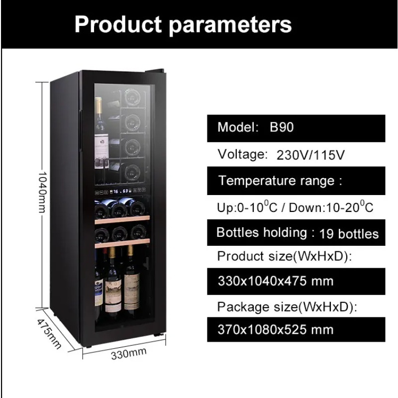 Mini frigorifero per refrigera - Wine Beer Mini Fridge recensione e prezzo
